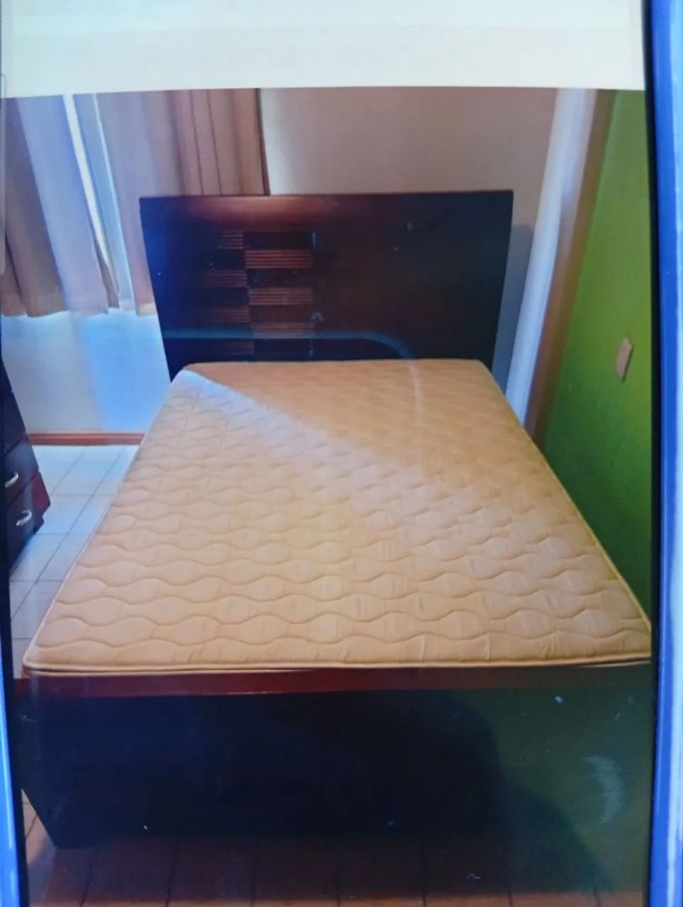 Cama De Casal Madeira Pura 