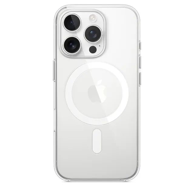 Capa Original Apple iPhone 16 Pro Transparente MagSafe - Foto 3