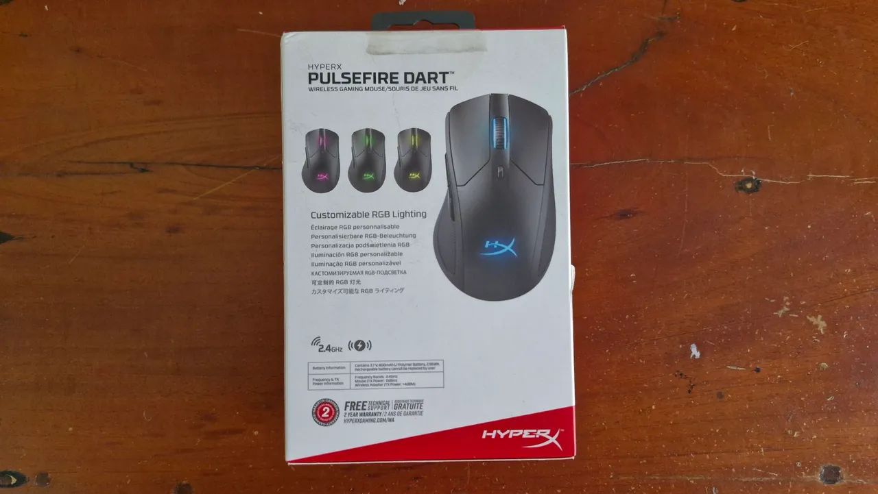 Mouse gamer Pulsefire Dart wireless (NOVO)  - Foto 2