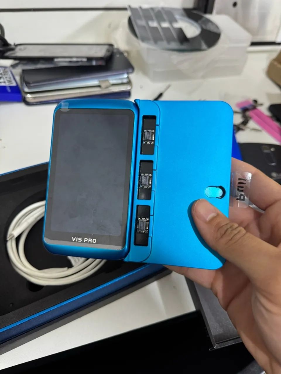 Programadora JCID iPhone Face ID True Tone Touch + Placas - Foto 3