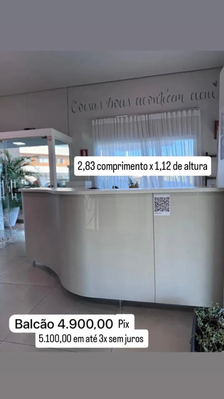 Balcão de Atendimento Sofisticado 