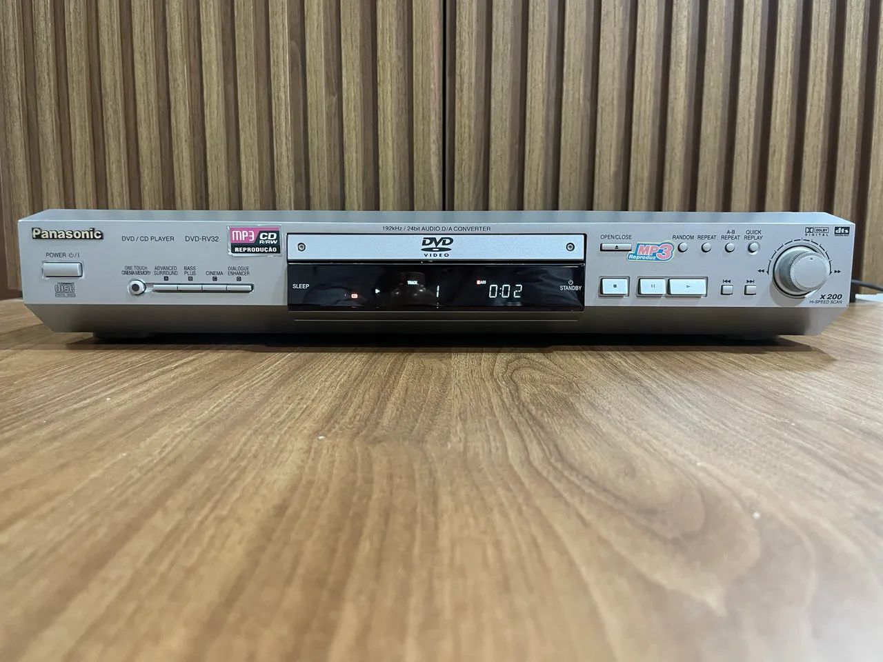 CD / DVD Player Panasonic DVD-PW32BR