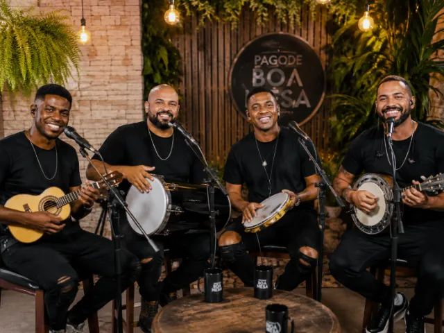 grupo de pagode para resenhas