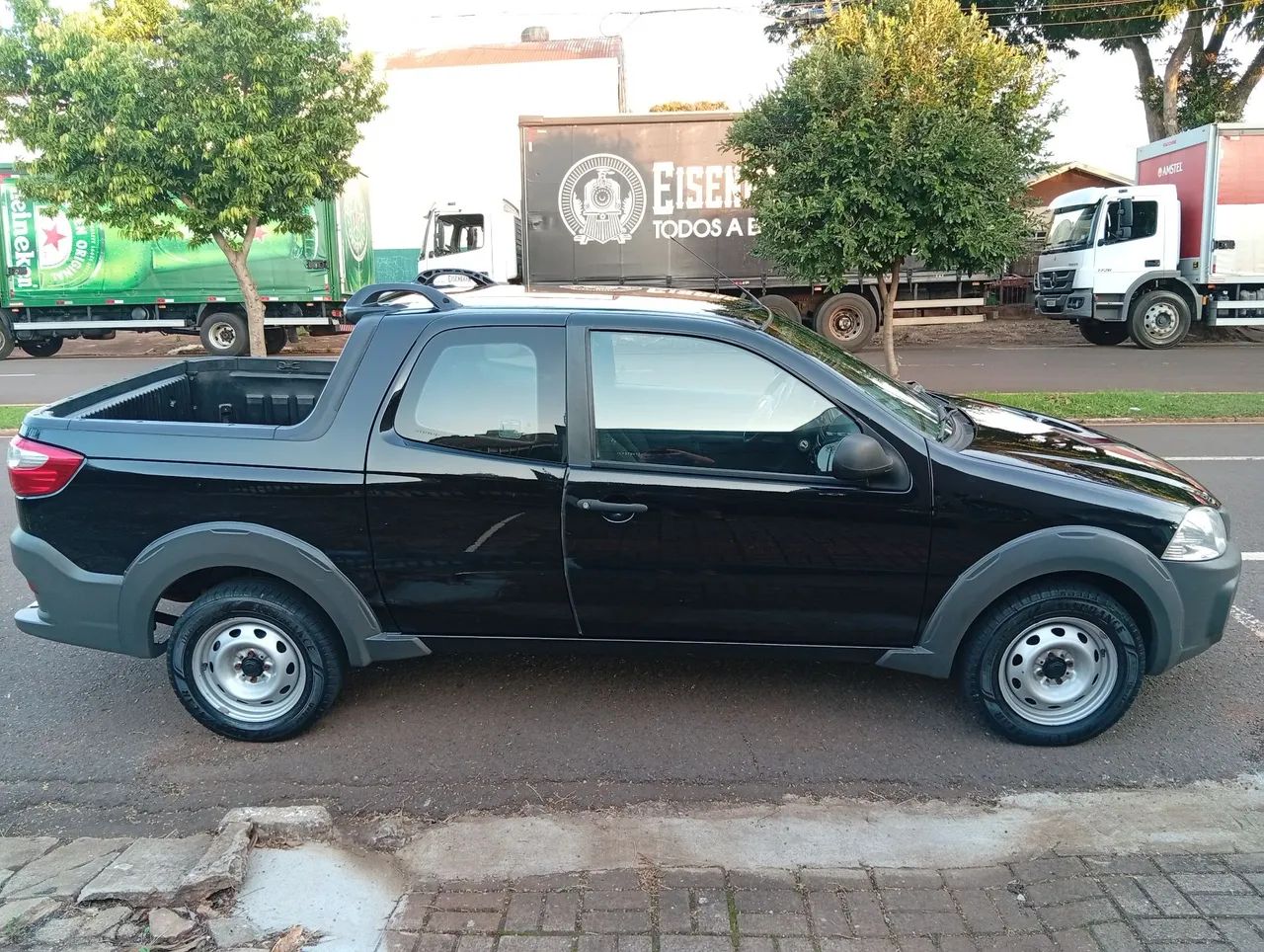 Fiat Strada Working Hard 1.4 Fire Flex 8V CD 2020 - Foto 2