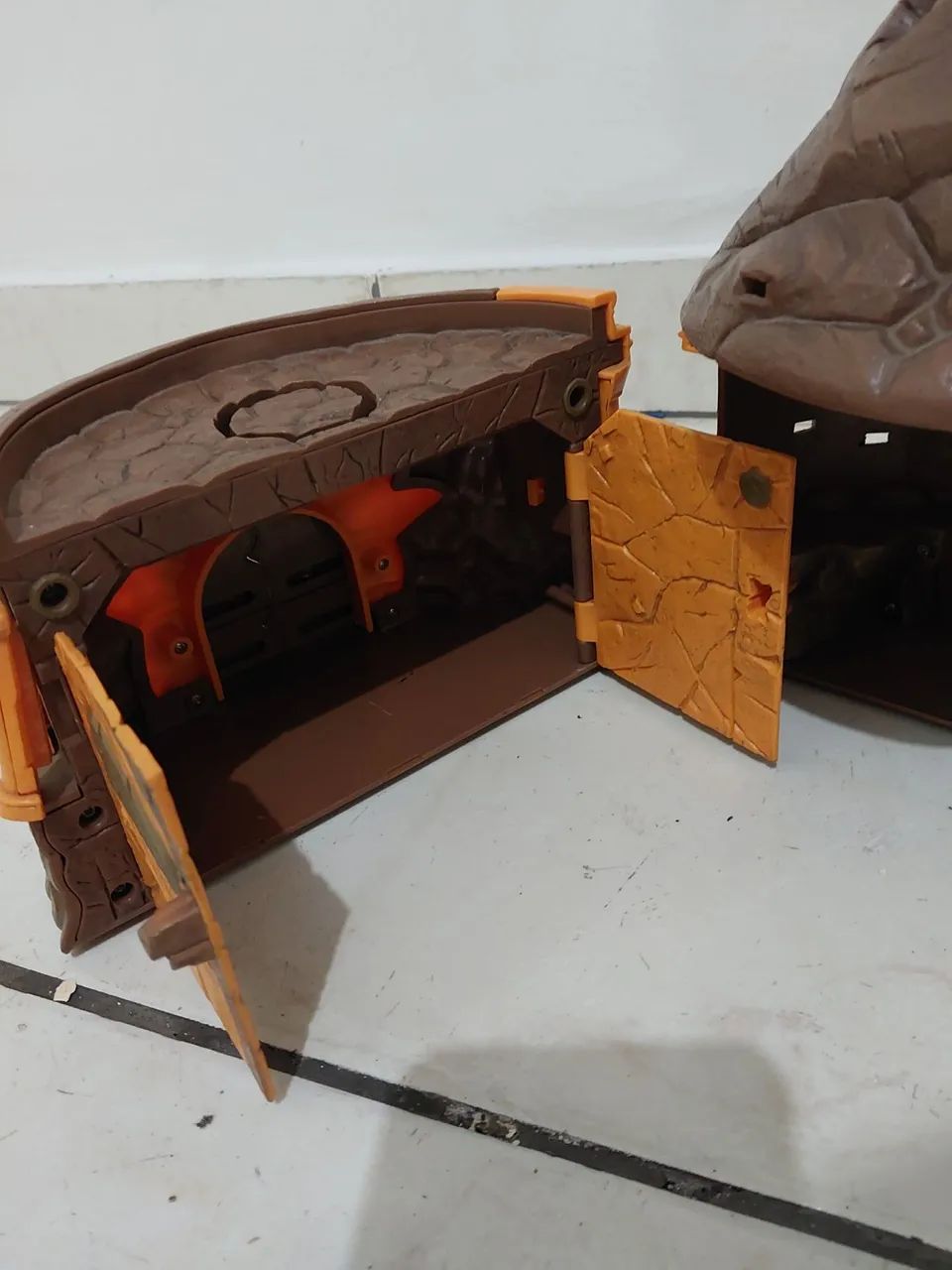 Brinquedo mundo de Gormit. Catapulta funcionando - Foto 4
