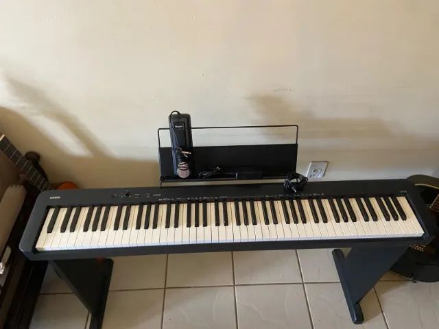 PIANO DIGITAL CASIO CDP-S150 COM SUPORTE MDF ORIGINAL - Foto 5