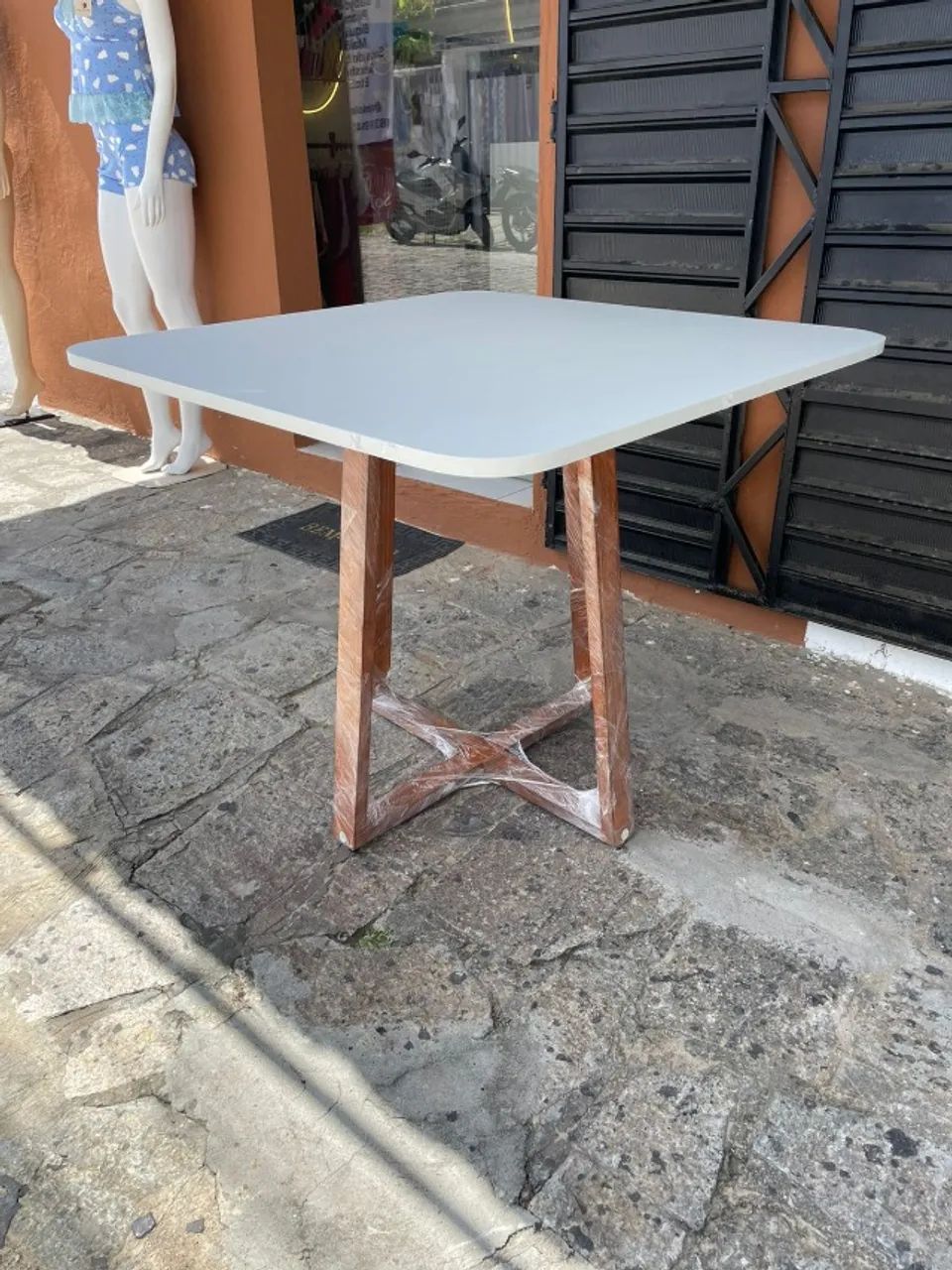 Mesa de Jantar Trançada quadrada - Foto 3