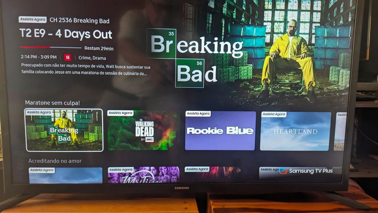 Smart TV Samsung de 32 polegadas - Foto 3
