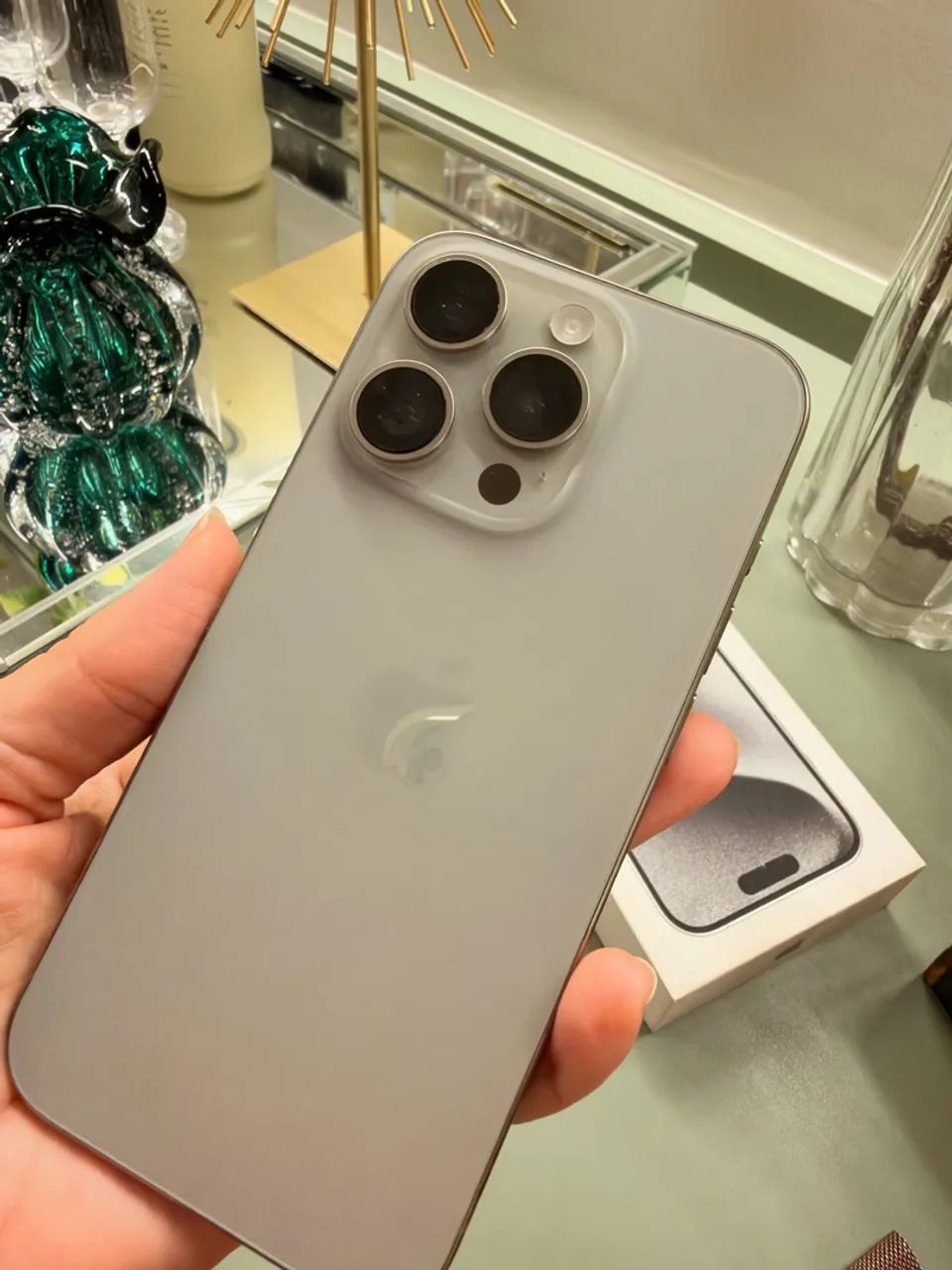 iPhone 15 Pro - 128 GB | Titânio Natural - Foto 4