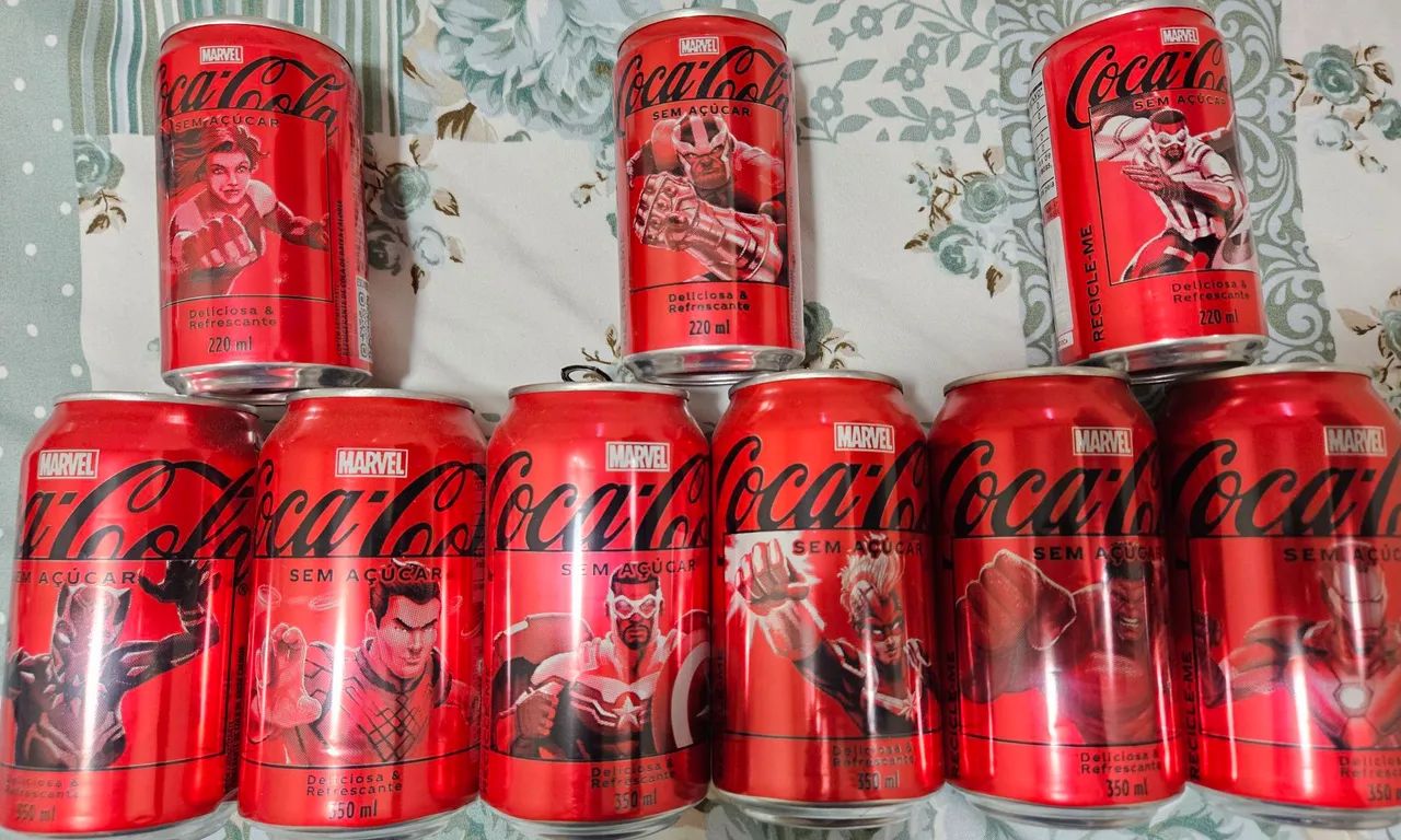 Marvel - Latas Coca Cola - Foto 2