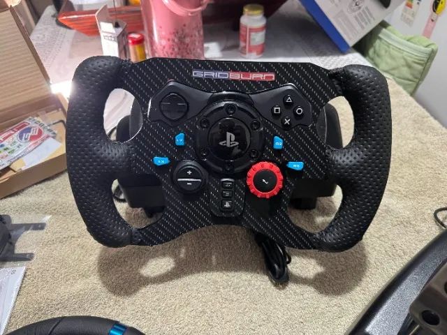 Volante G29 + Volante Formula Gridburn e acessórios  - Foto 5
