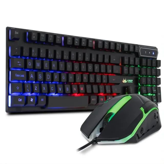 Kit TECLADO E MOUSE COM FIO GAMER Yepp -