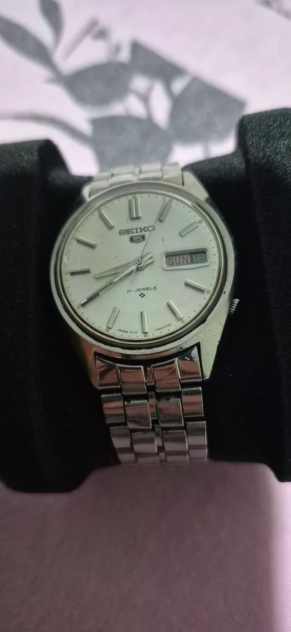 Relógio seiko automático antigo 