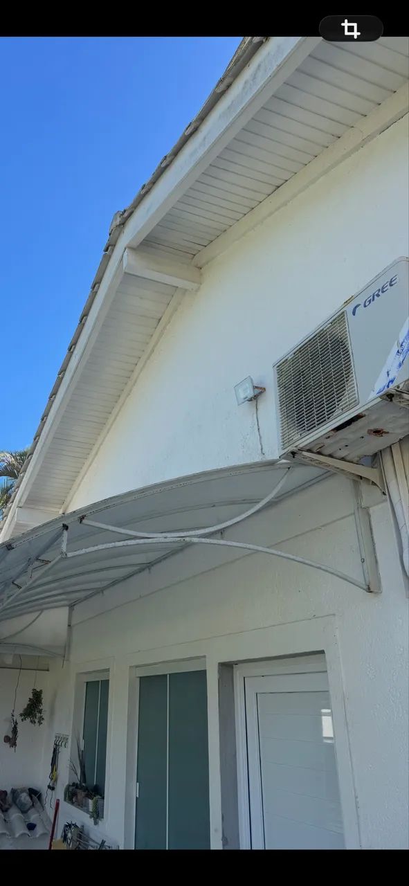 Toldo branco grande
