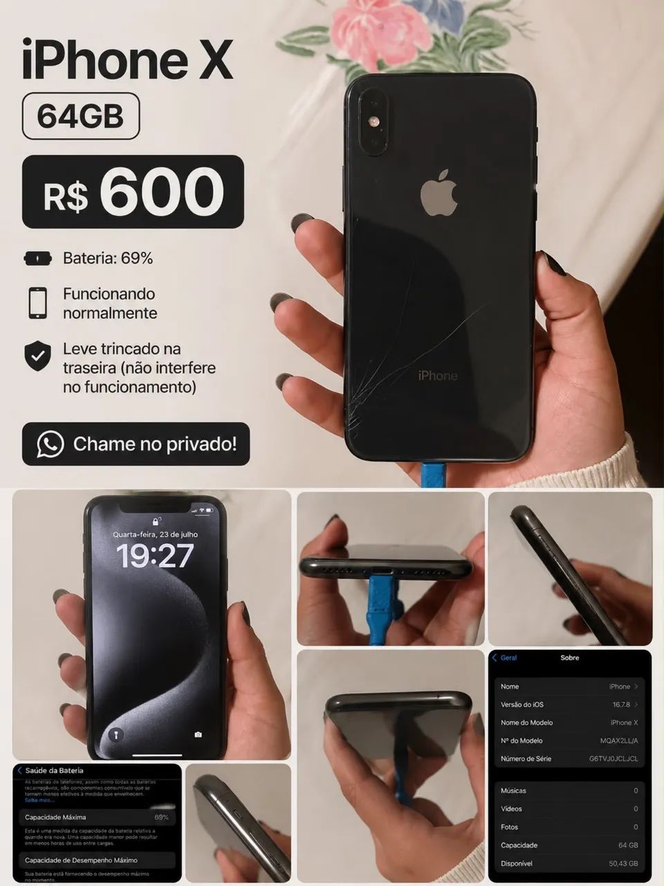 iphone x  - Foto 2