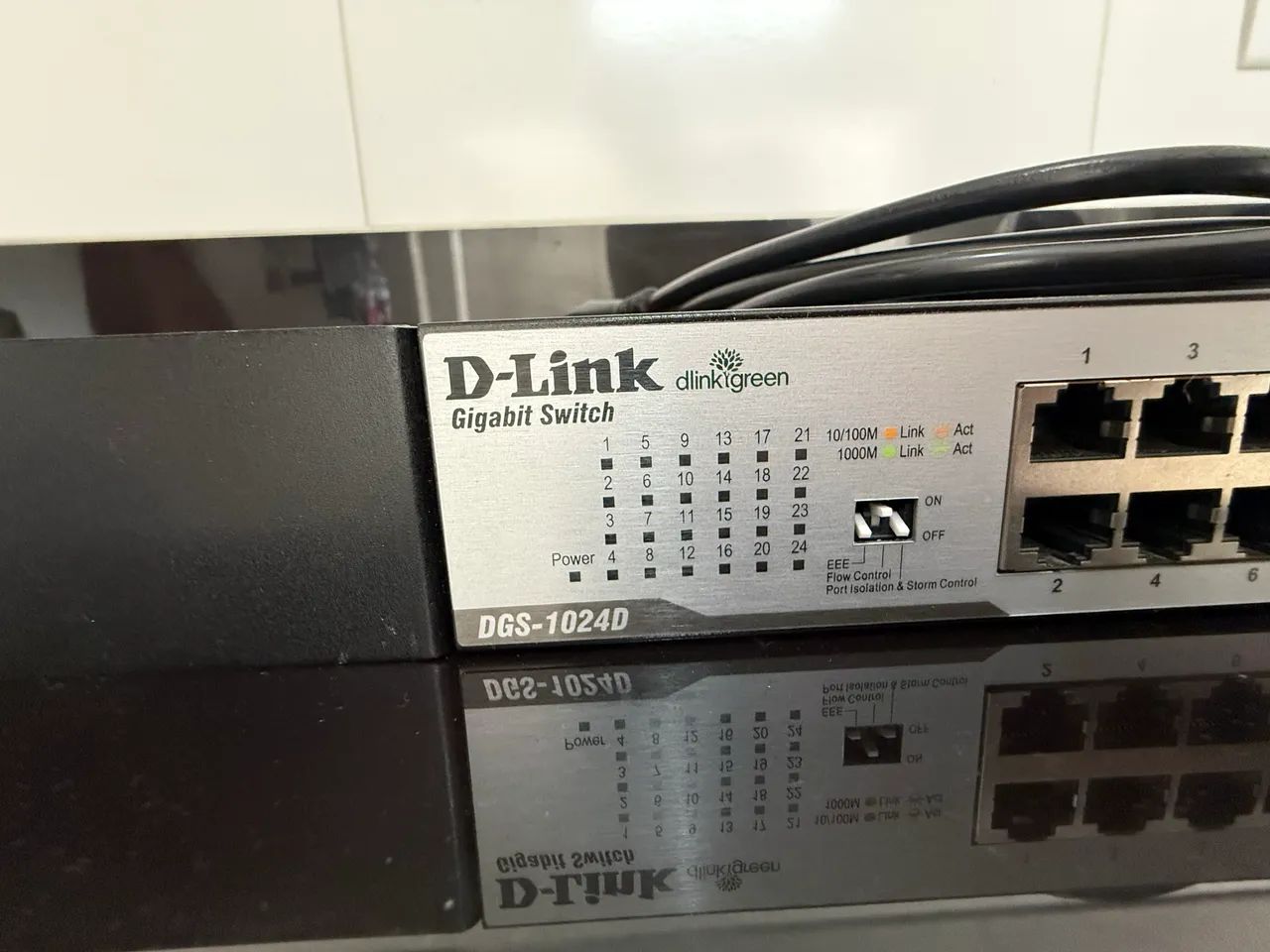 Switch DGS-1024D D-Link Gigabit 24 portas