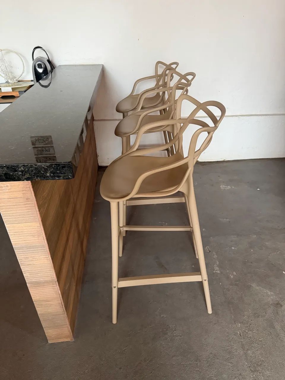 Conjunto de 3 banquetas modelo Allegra - Foto 2