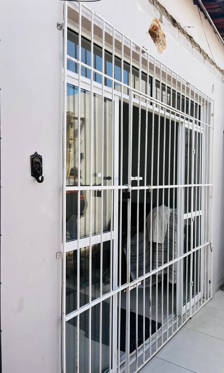 Porta de vidro com grade  - Foto 2