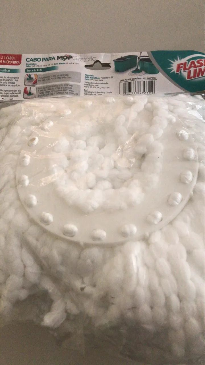 Mop somente refil  - doação - Foto 2