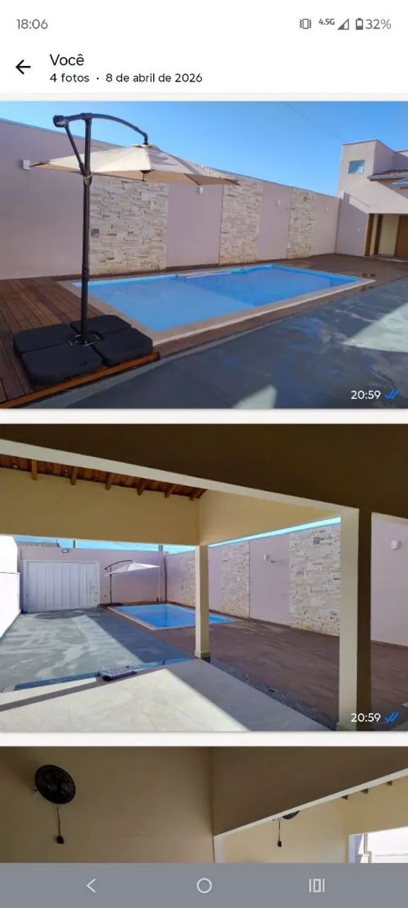 Edícula com piscina.  - Foto 3