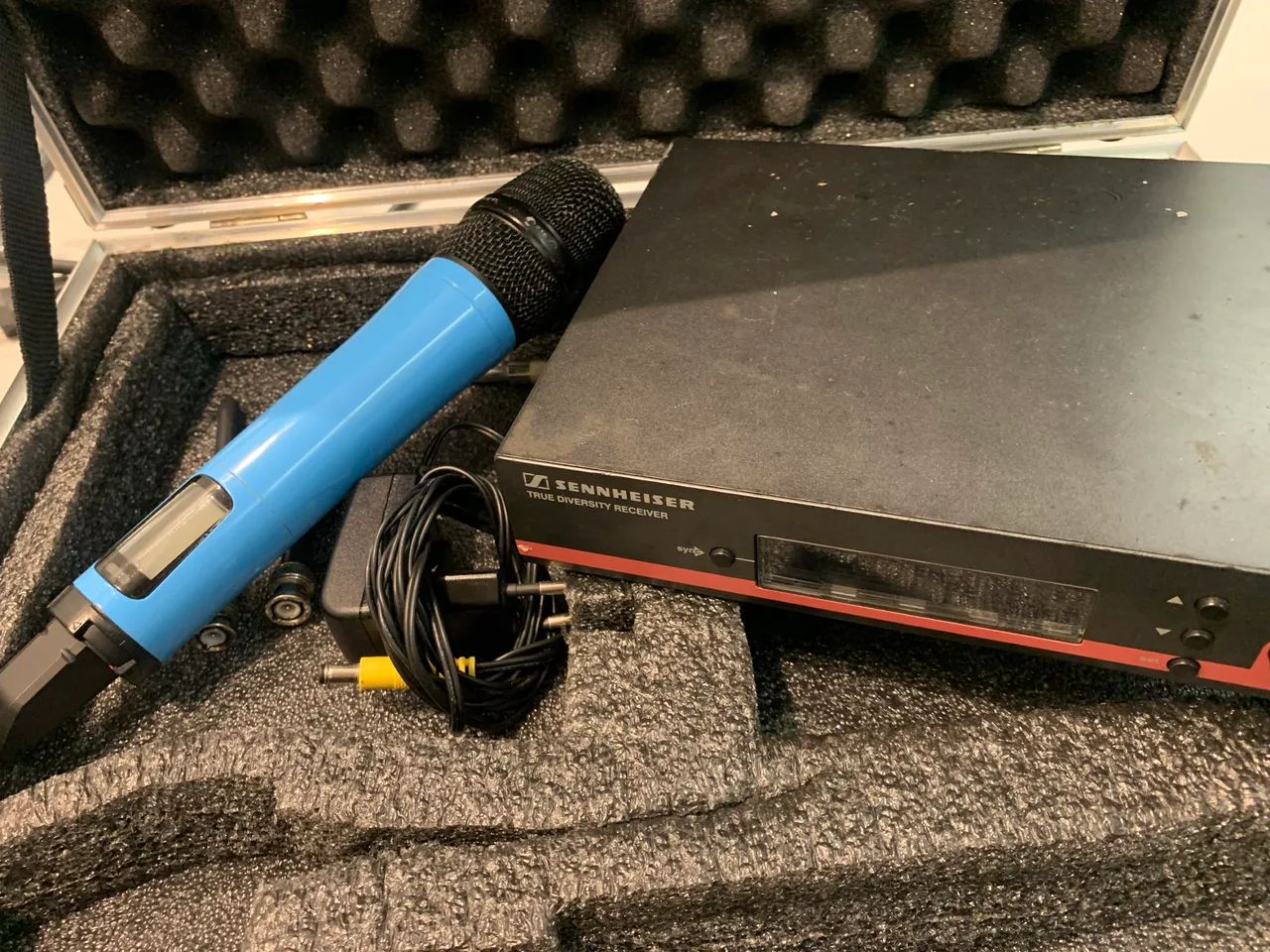 Microfone Sennheiser ew100 G3 Original + Hard Case 