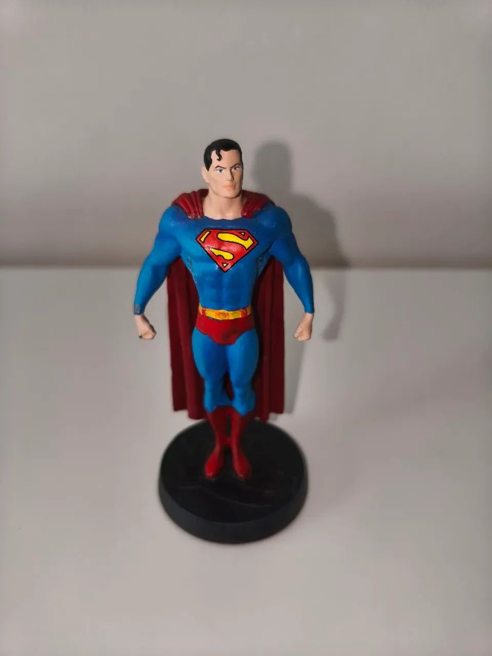 Miniatura Superman Eaglemoss DC #02 Metal + Caixa + Fascículo