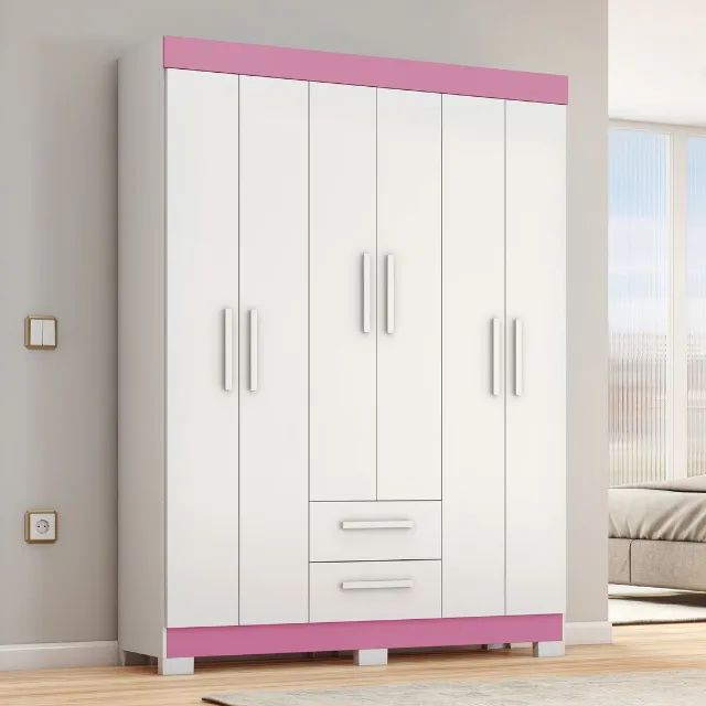 Guarda roupa 6 portas nt 6015 - Notavel Moveis - Foto 2