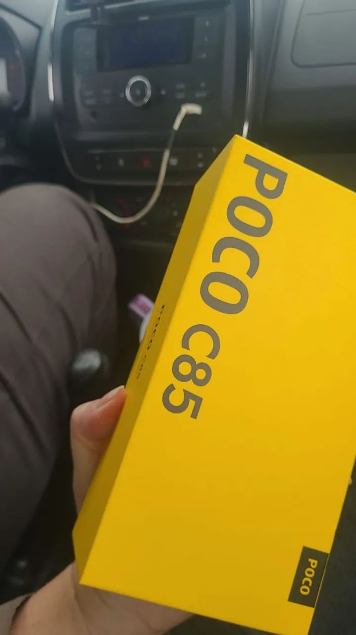 Celular xiaume Poco C85 novo sem uso