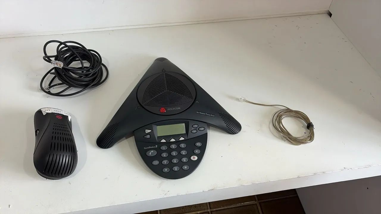 Telefone Polycom Soundstation de Conferência - Foto 2