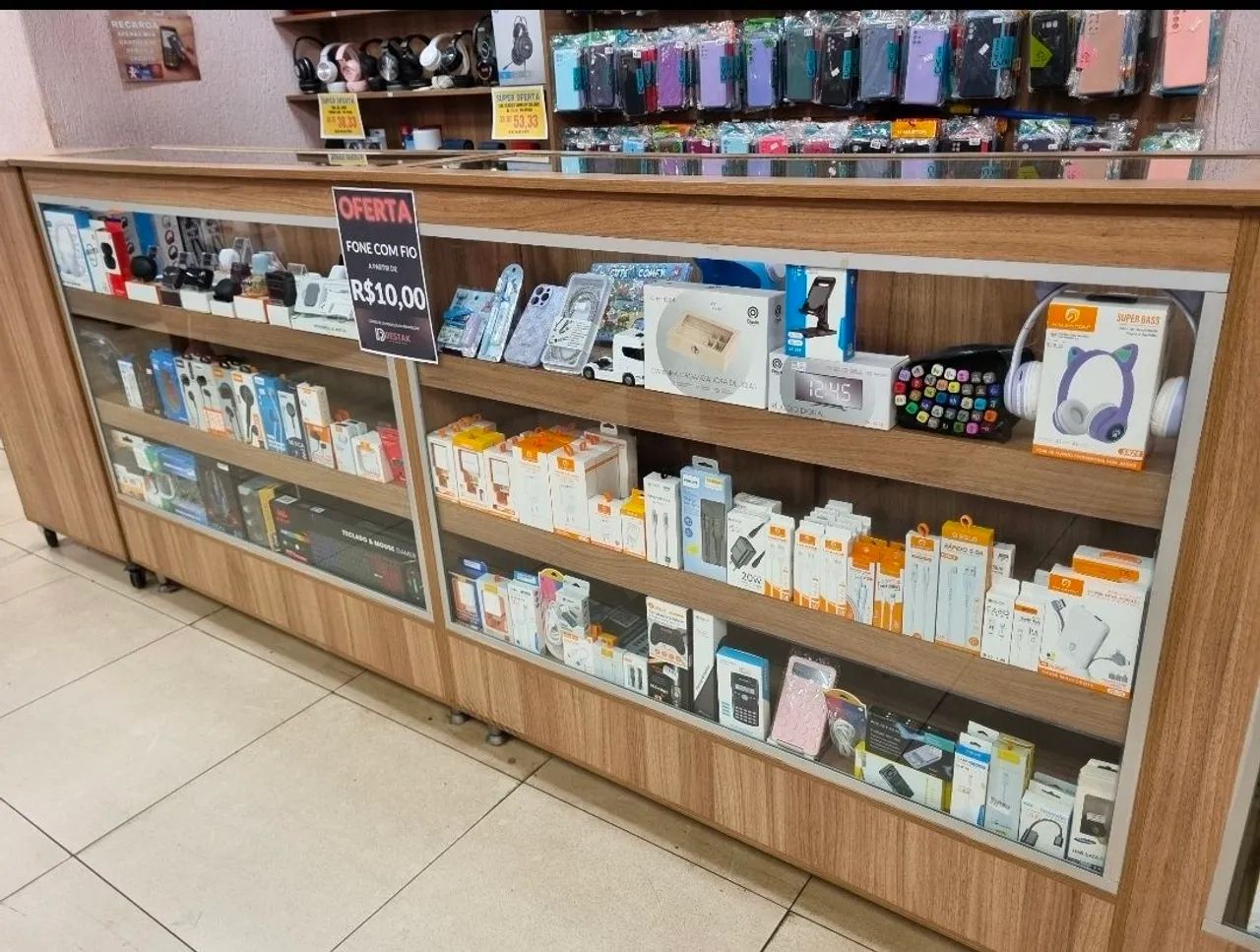 LOJA DE ACESSÓRIOS PARA CELULARES - TIPO QUIOSQUE - Foto 2