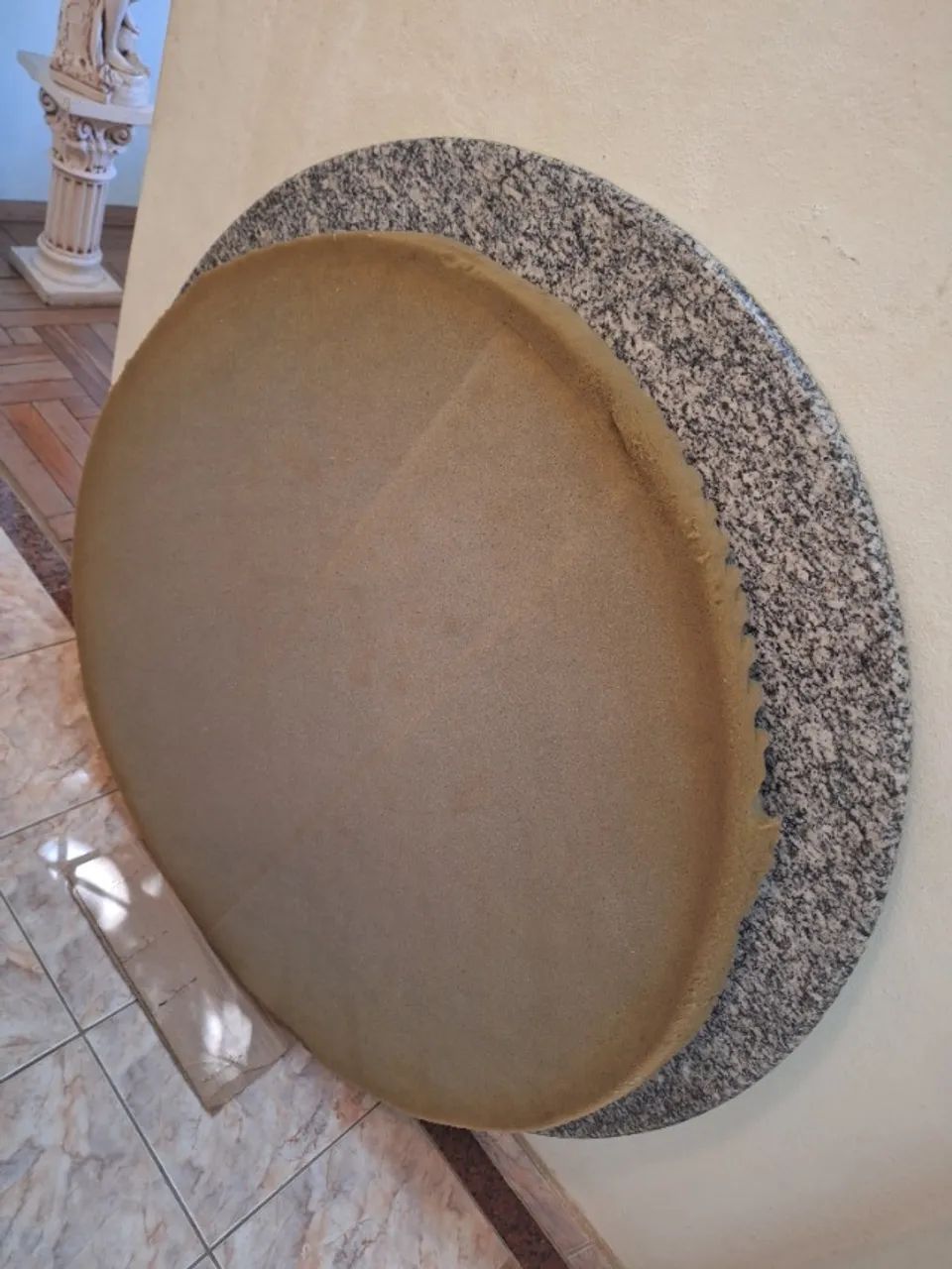 Tampo de mesa redondo (granito) - Foto 3