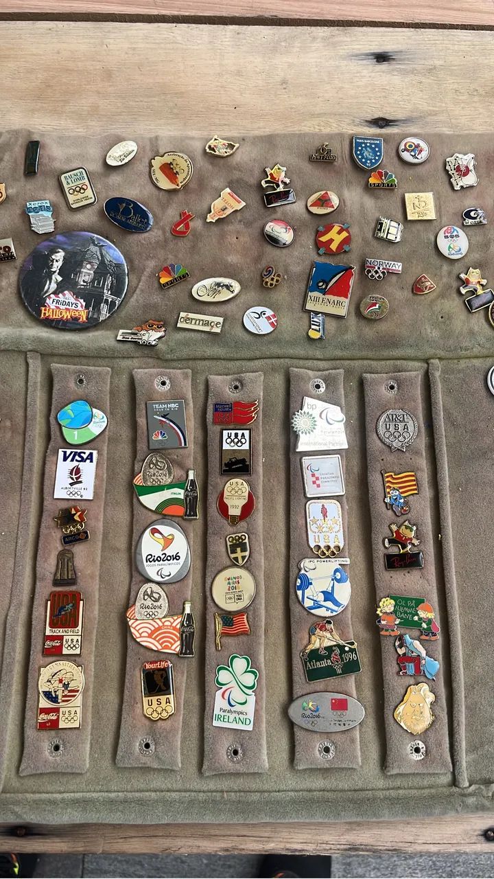 Pins Olimpíadas Lote 