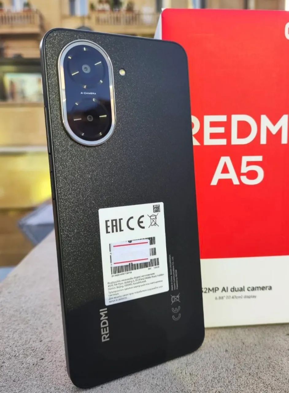 Telefone Redmi A5 - (NovoLacrado) Black - 128Gb
