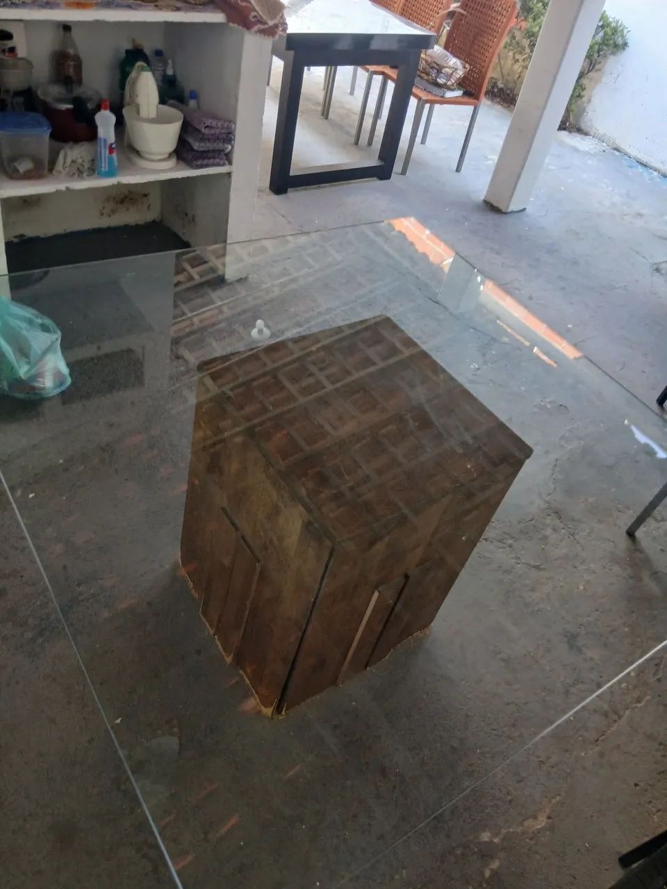 Mesa de vidro