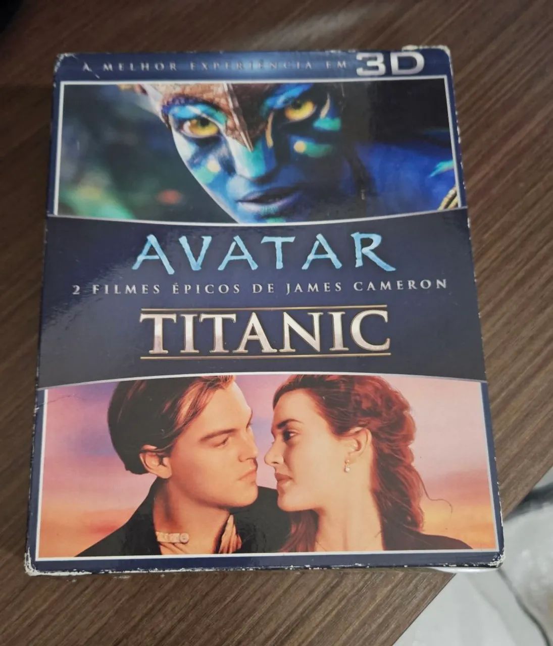 BOX BLURAY TITANIC + AVATAR BLU-RAY 3D