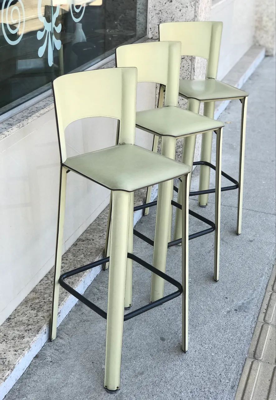 Banquetas de couro - Foto 2