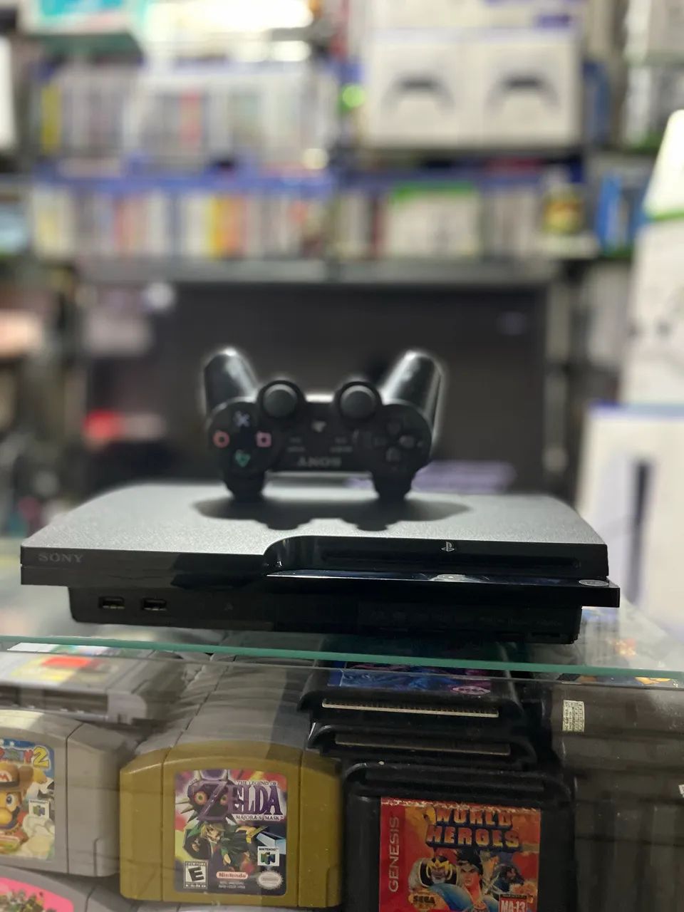 PS3 C/ vários jogos  - Foto 2
