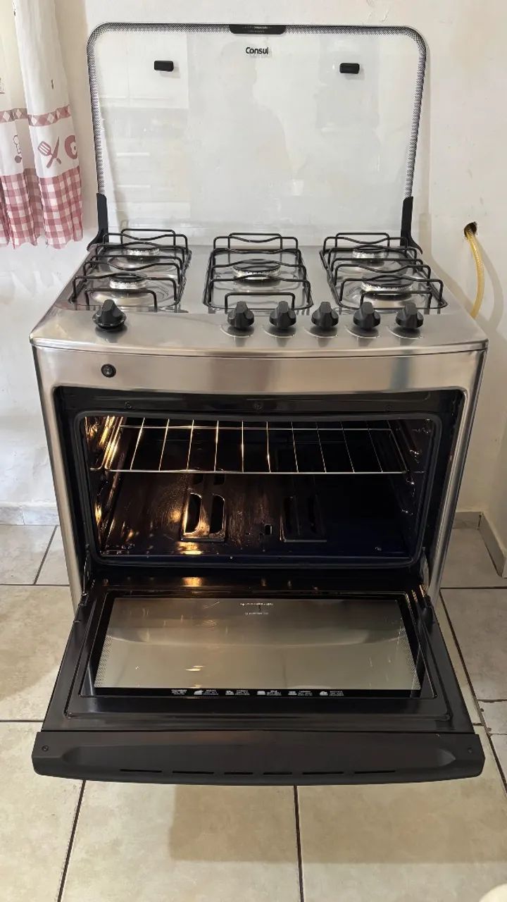 Fogão 5 bocas Cônsul  - Foto 4