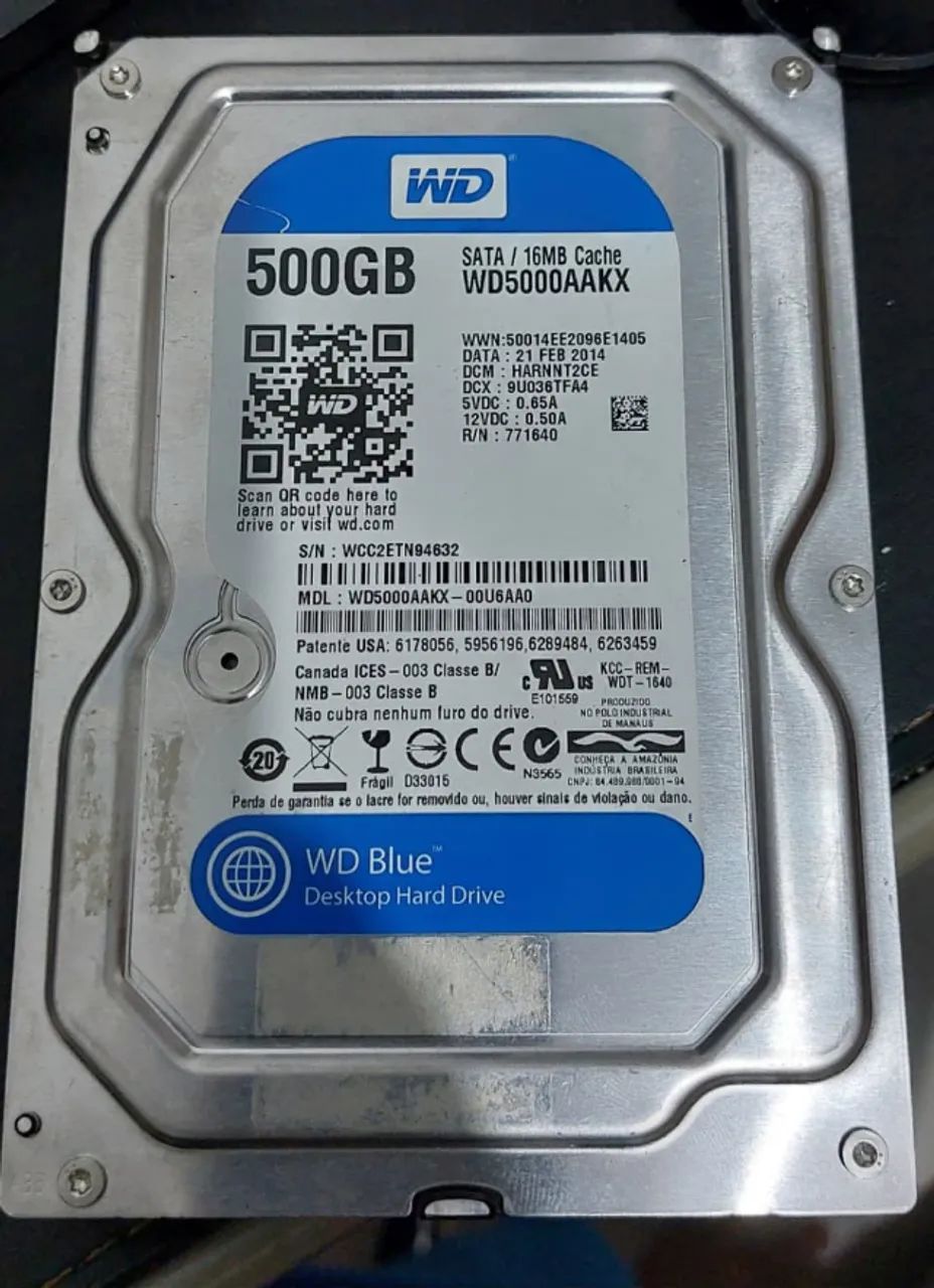 HD WD 500GB - Foto 2