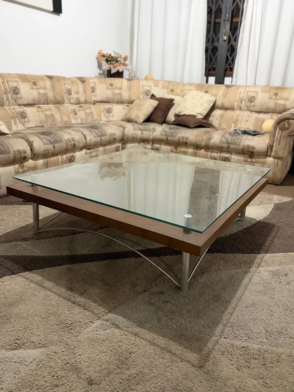 Mesa de Centro com Vidro - Foto 4
