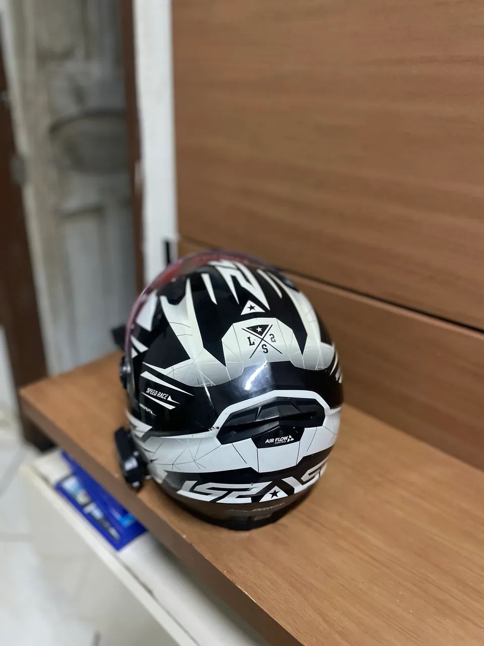 LS2 DRAZE PRETO E BRANCO - Foto 3