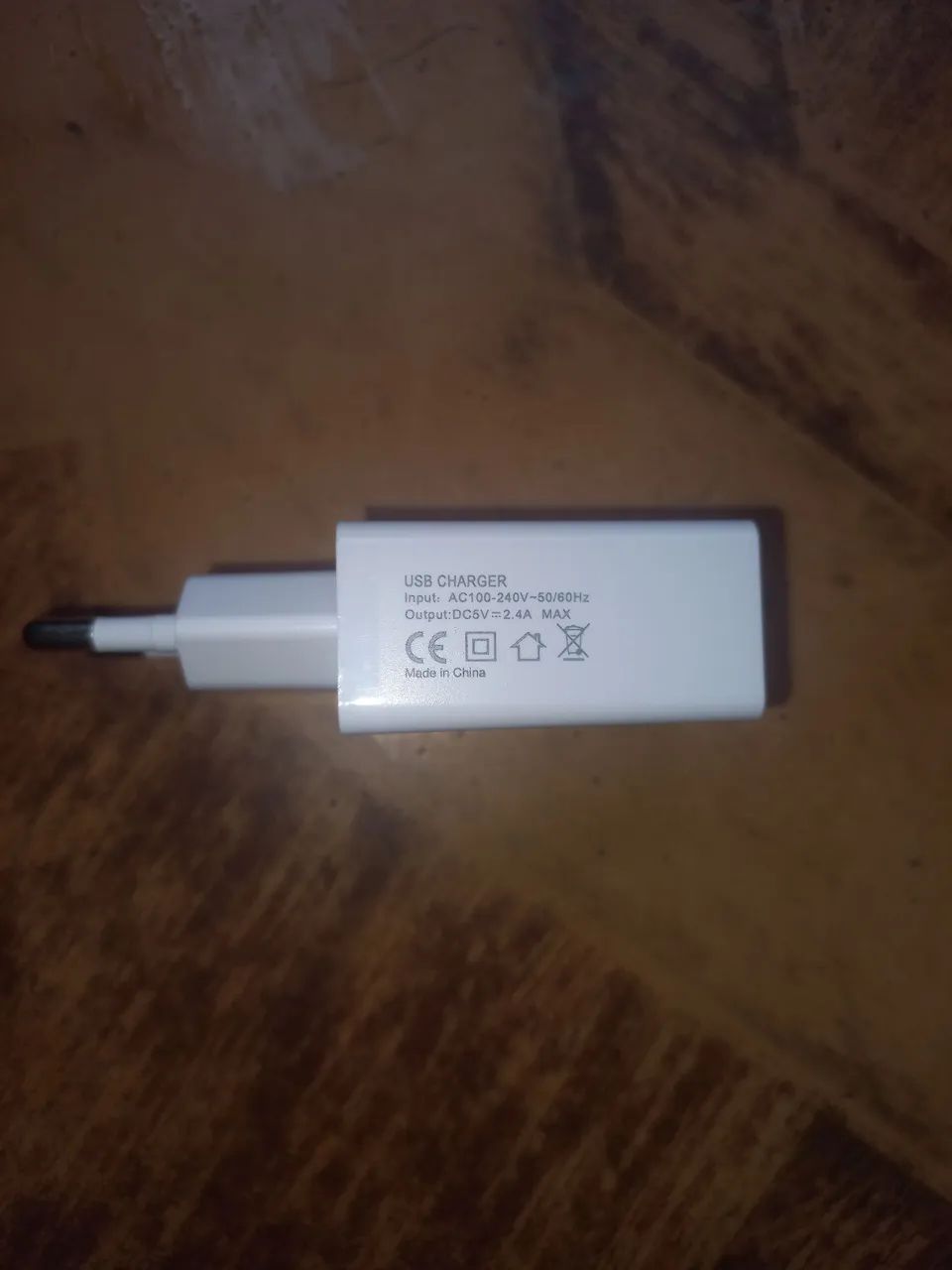Adptador usb de celular 5volt 2.4a