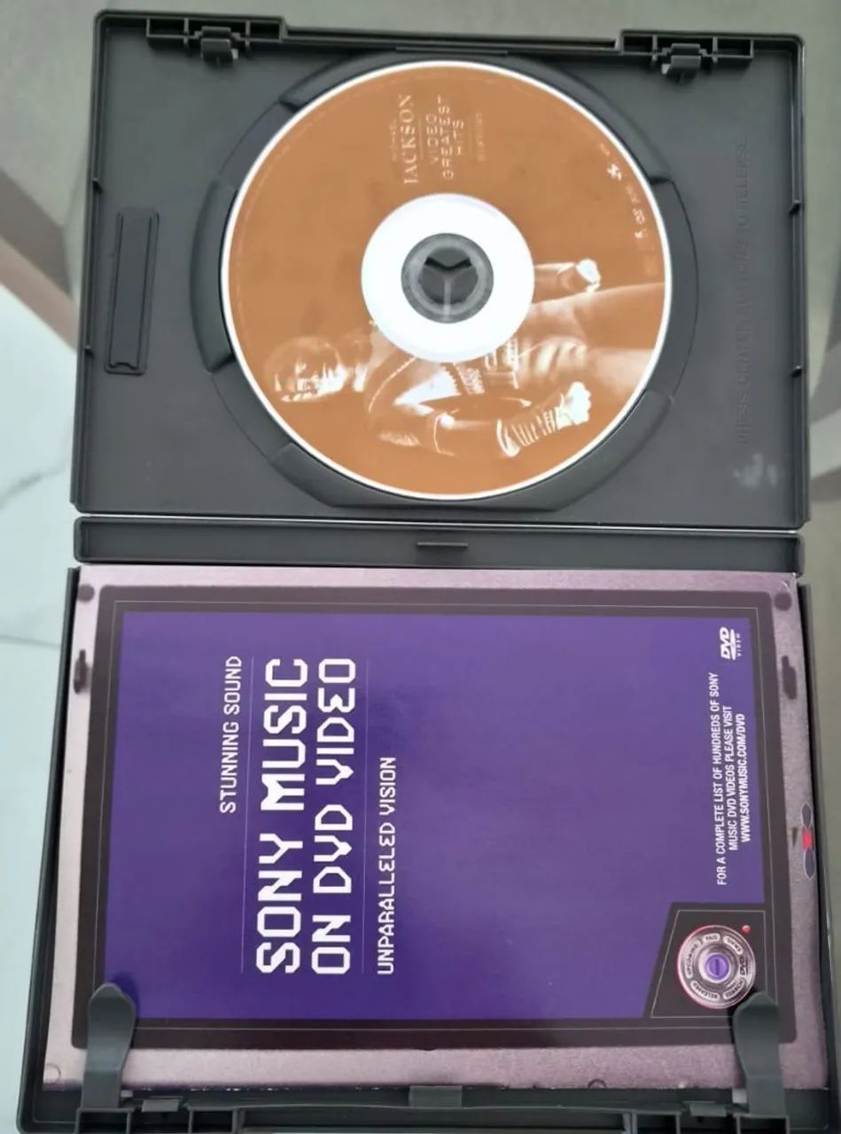 DVD Michael Jackson video greatest hits - Foto 2
