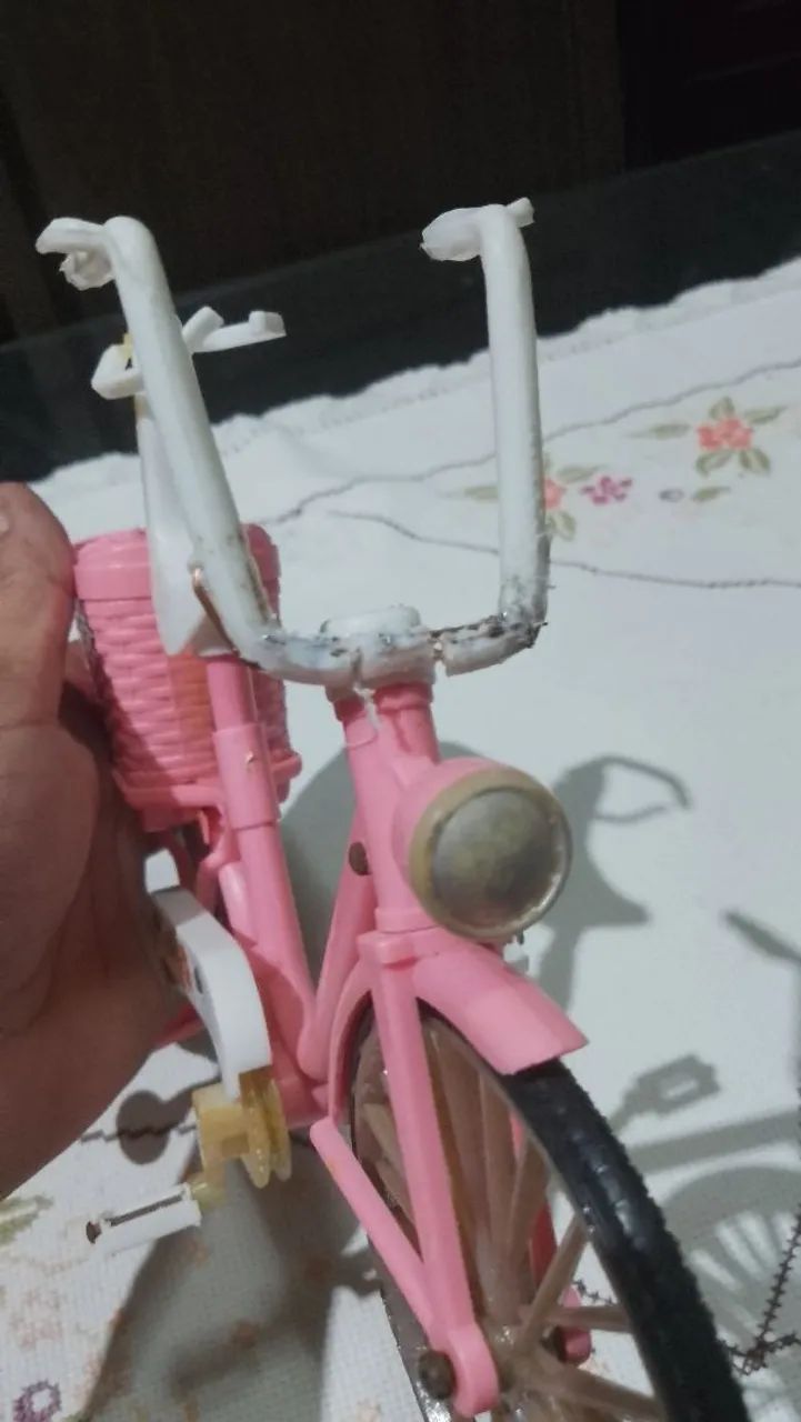 Antiga bicicleta da Barbie funcionando  - Foto 3