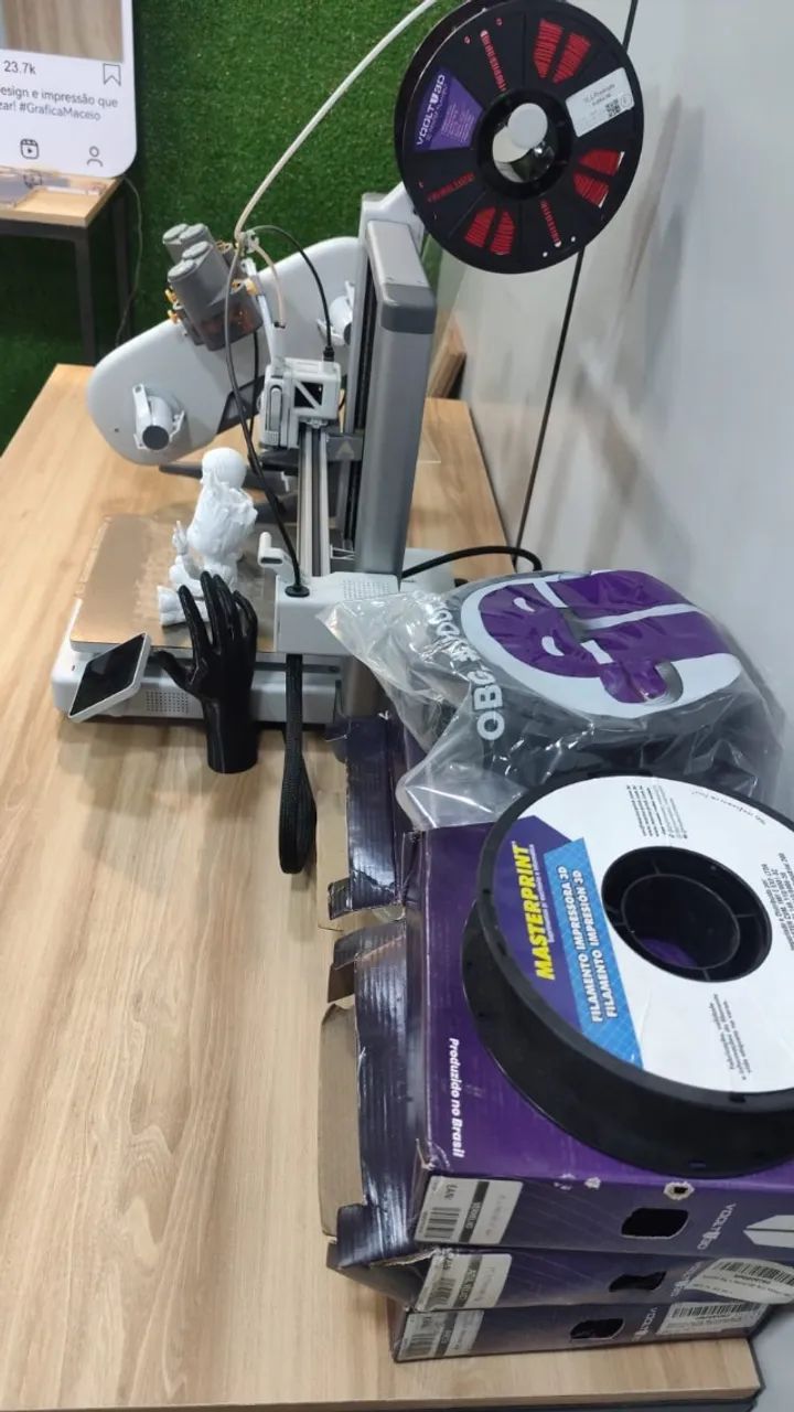 Bambu Lab A1 Combo Ams Lite Impressora 3d - Foto 3
