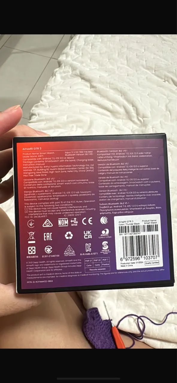 Relógio Amazfit GTR3 - Foto 3