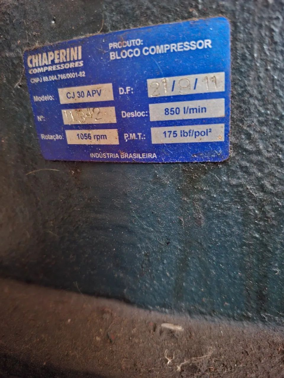 Compressor  chiaperini  cj30apv - Foto 2