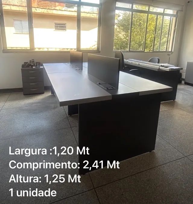 Estação de trabalho grande 
