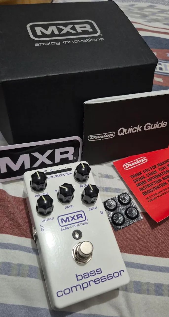 Bass compressor MXR (zero) - Equipamentos e Acessórios de Som