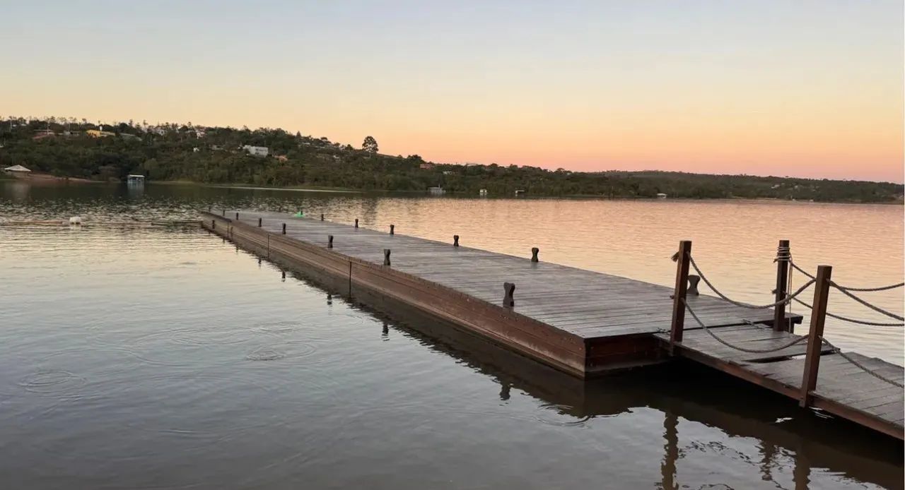 Lote em condomínio fechado Aurora do Lago, lago Corumbá IV - Foto 10